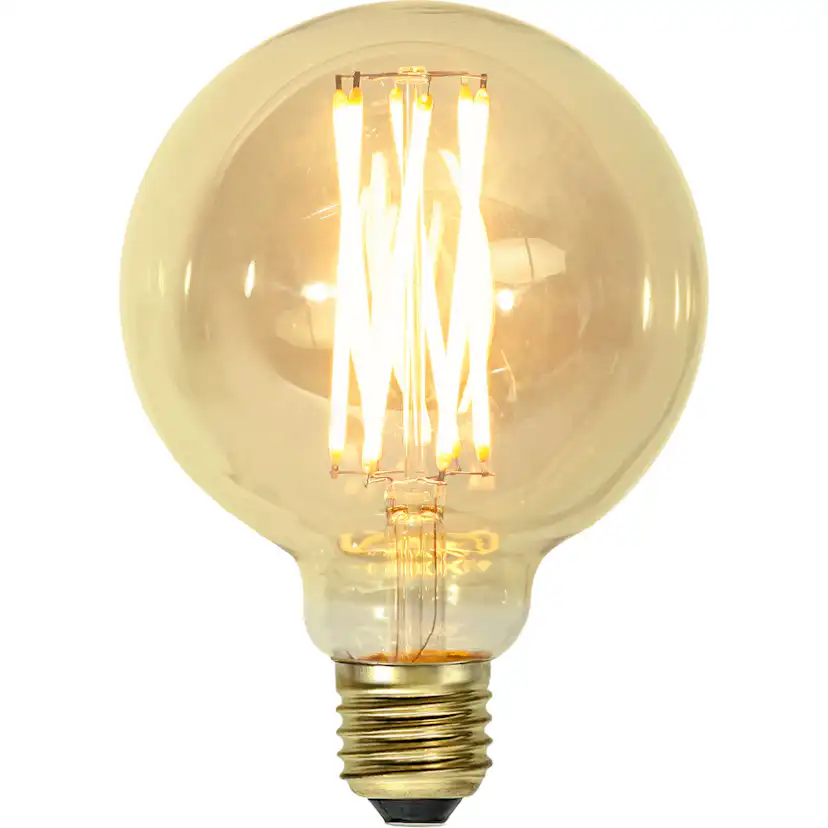 LED-lampa Star Trading E27 G95 Vintage Gold Dimbar