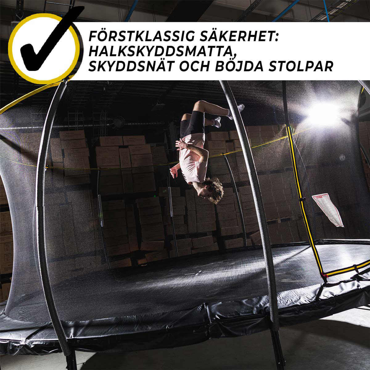 STRATOS TRAMPOLINE 366CM/12FT L: 366 cm