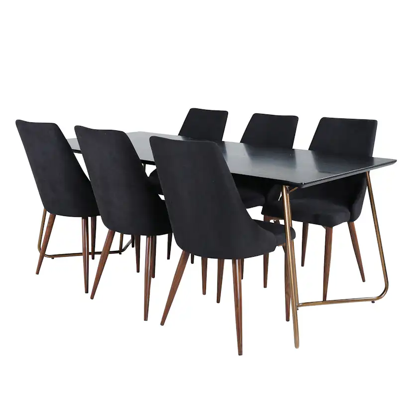 Matgrupp Venture Home Annika med 6 Laura Stolar