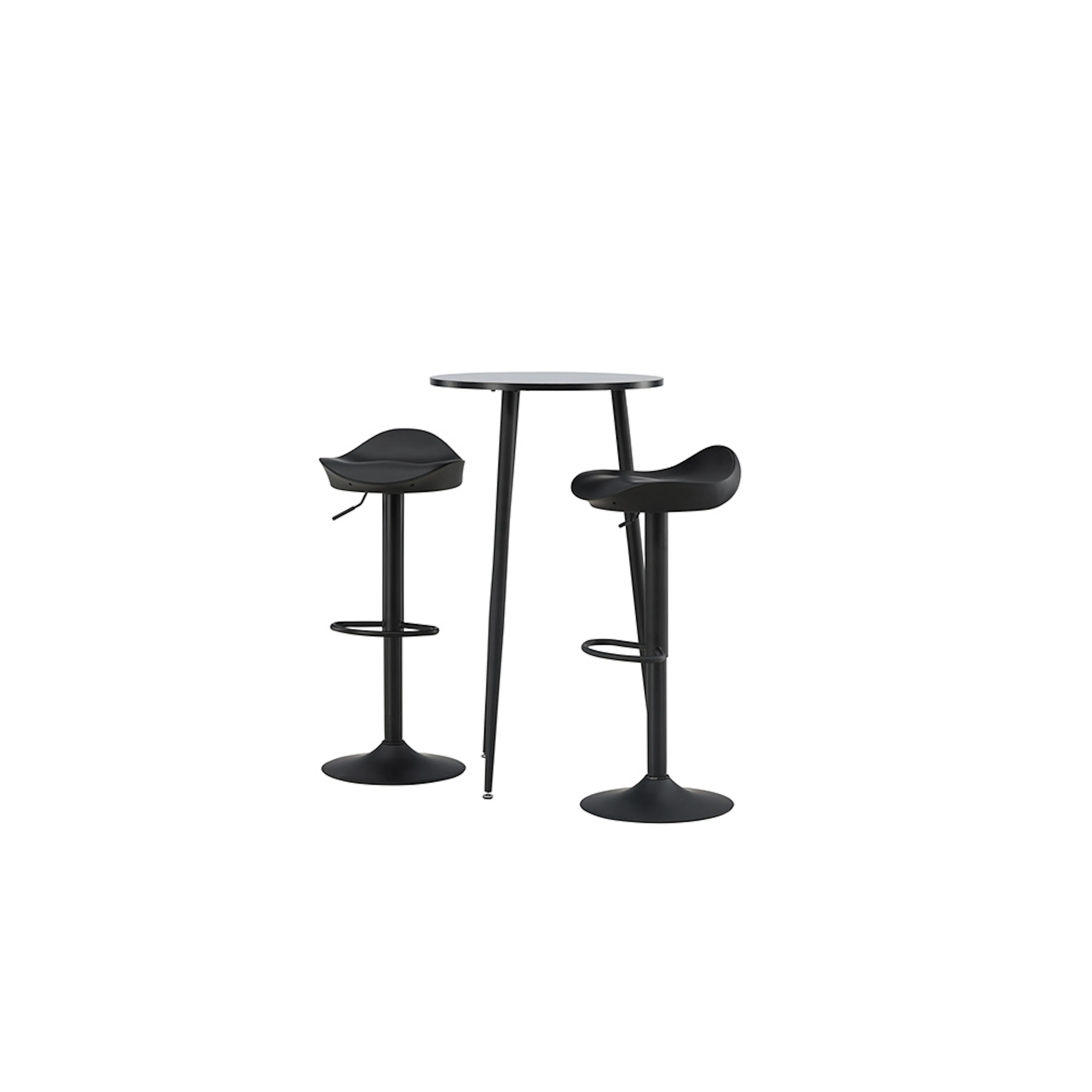 Matgrupp Venture Home Plaza Ø 60 cm med 2 Adesto Stolar