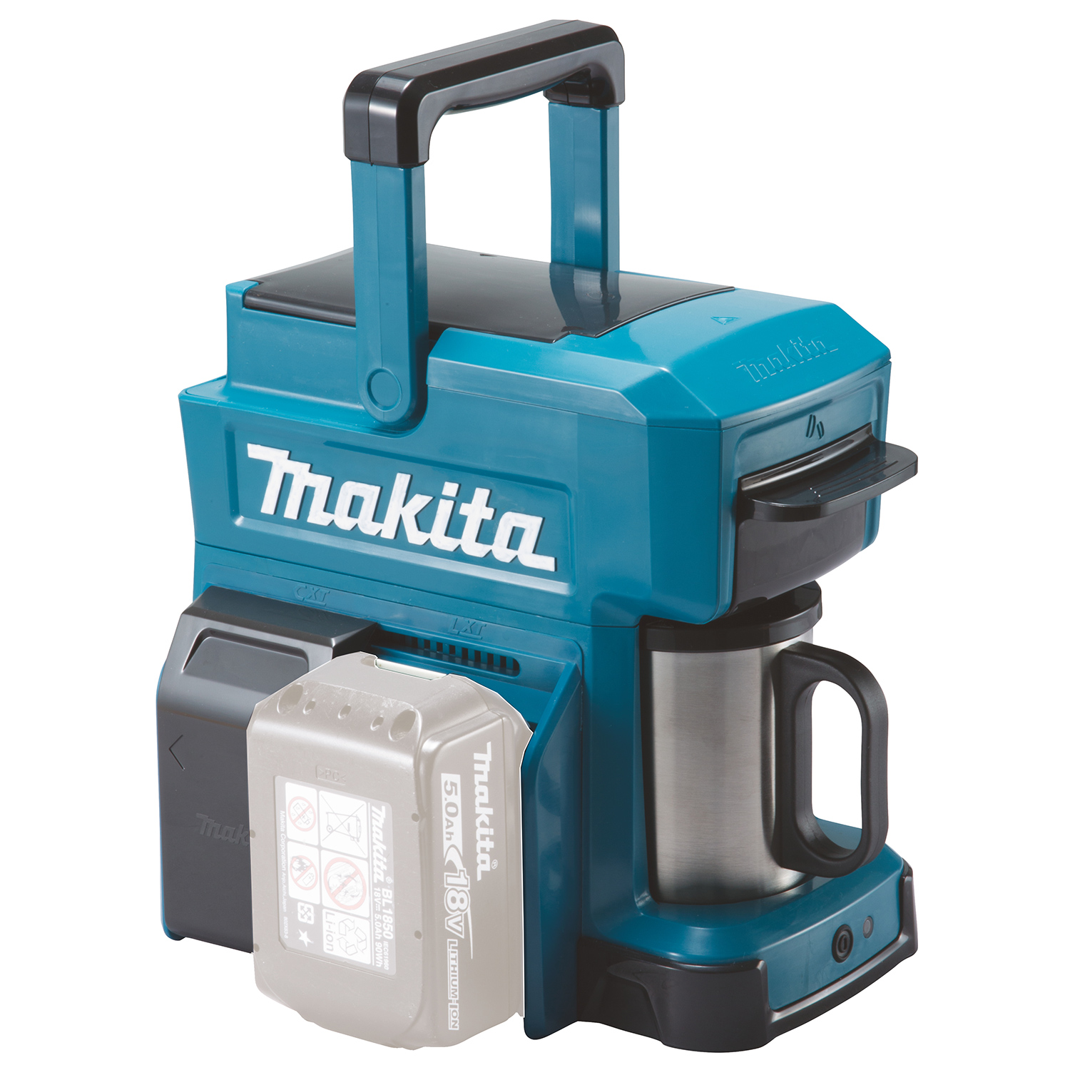 Kaffemaskin Makita LXT DCM501Z 240 ml 12V/18V