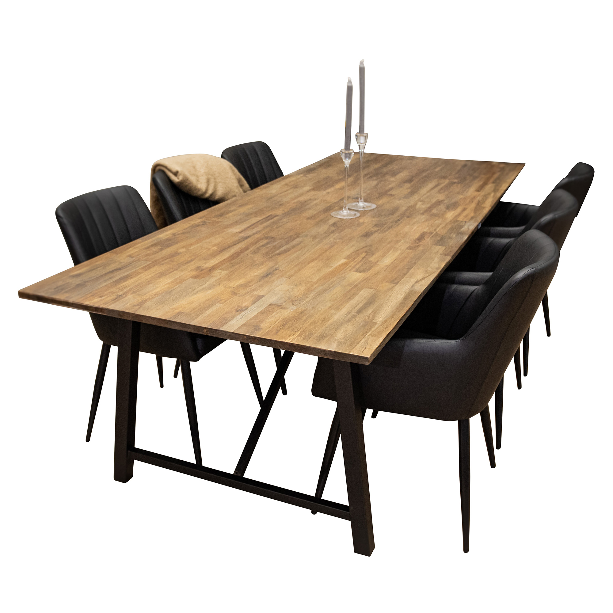 Matgrupp Venture Home Magnus med 6 Corina Stolar