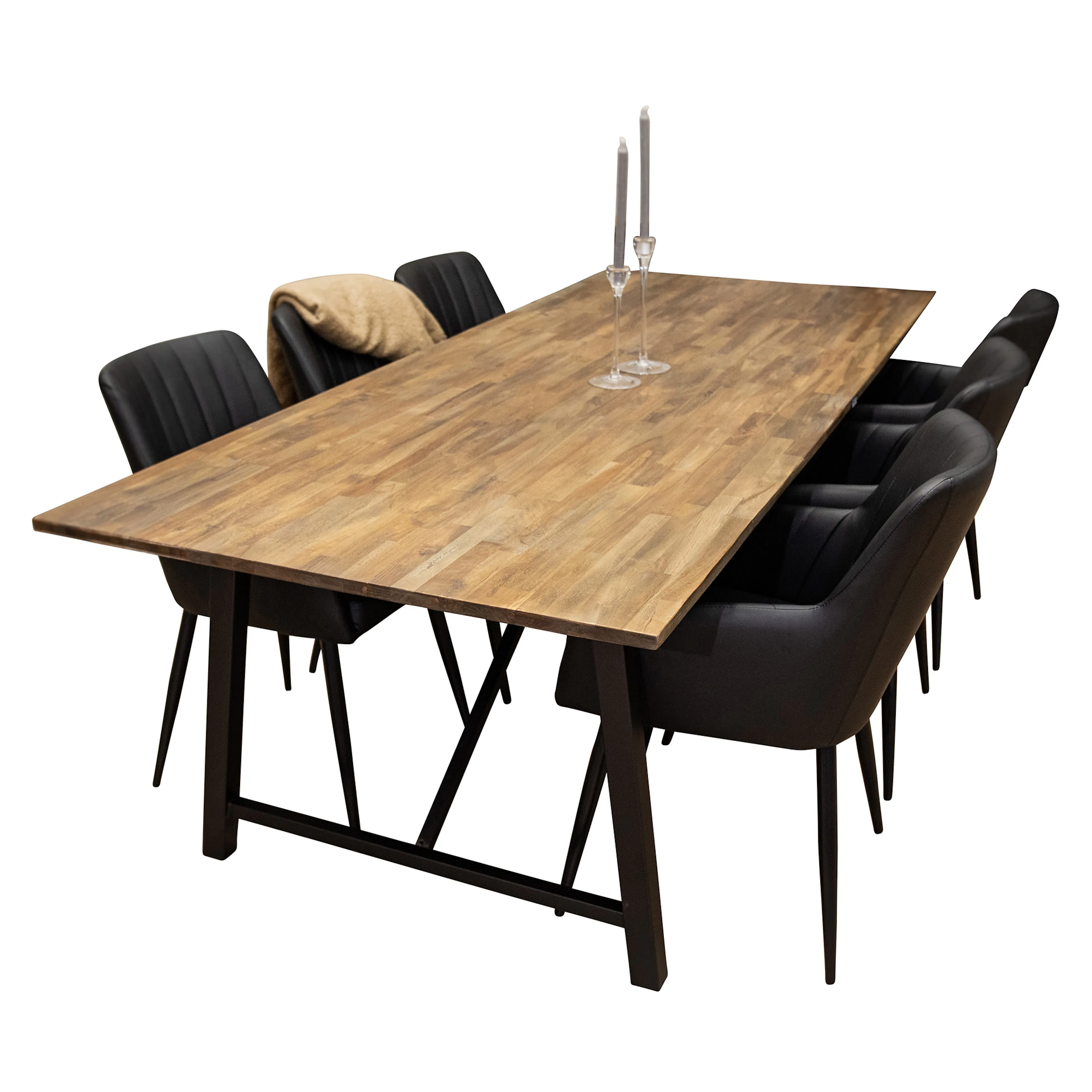 Matgrupp Venture Home Magnus med 6 Corina Stolar