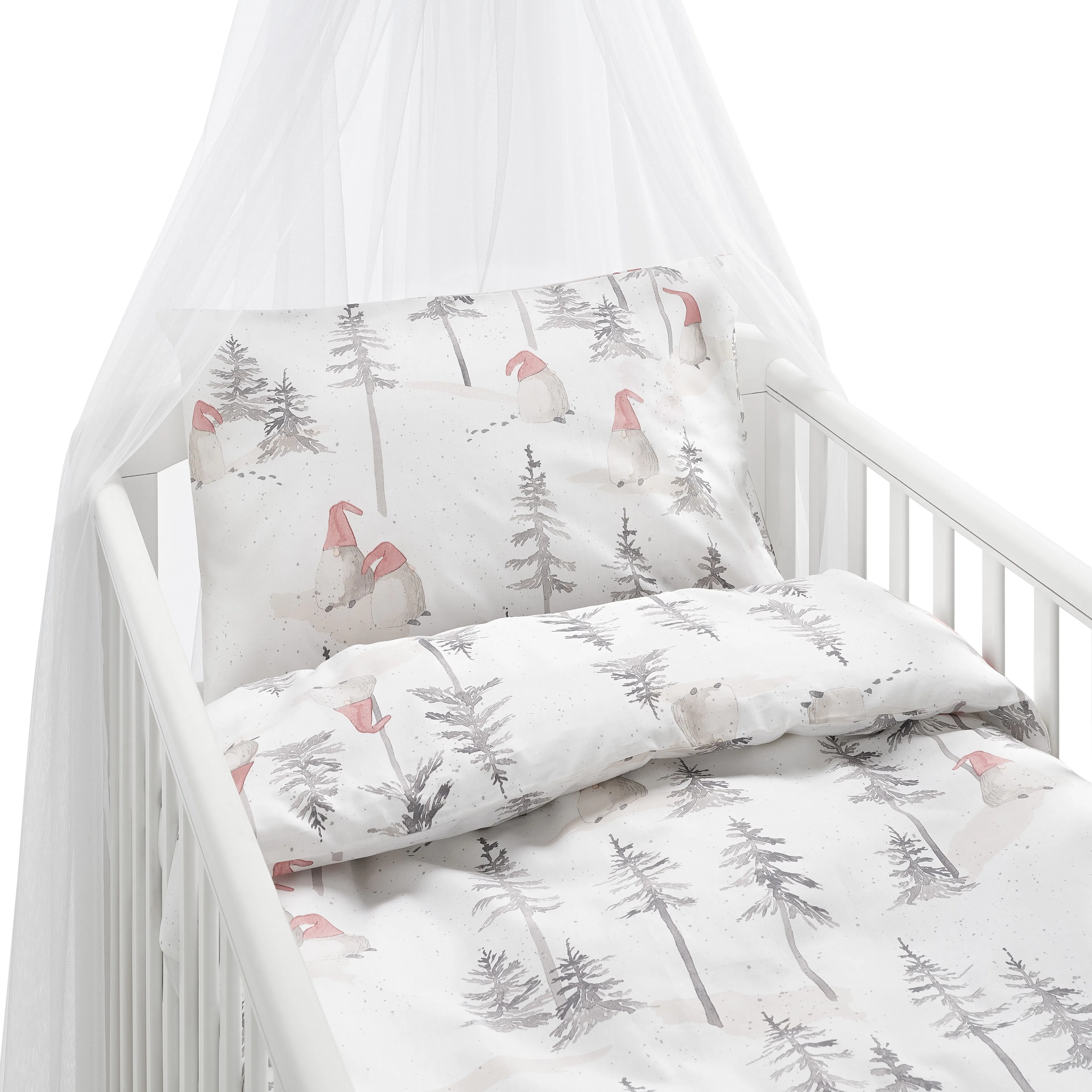 Påslakanset Borganäs of Sweden Skogstomte Spjälsäng