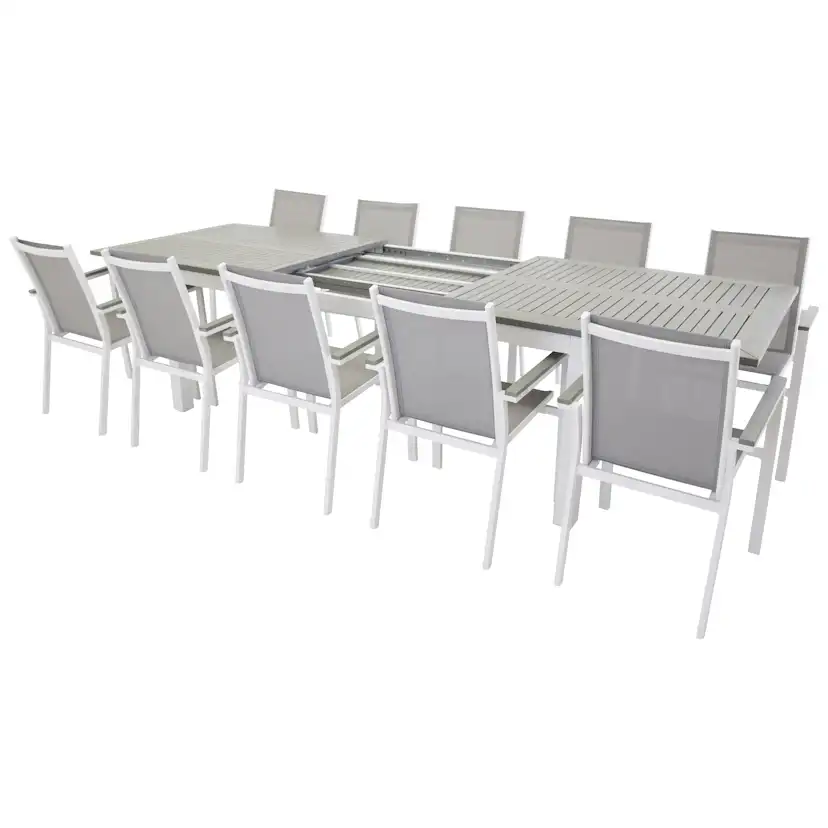 Matgrupp Venture Home Aleyna 224/324 med 10 Pincy Stolar