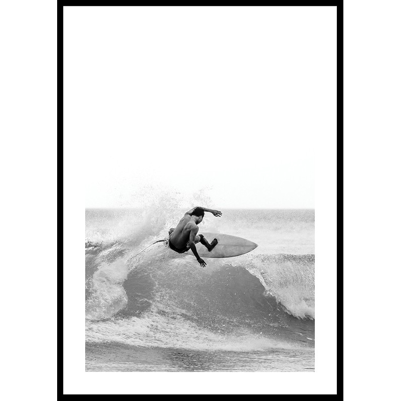 Surfer B&W 70x100 70x100 cm