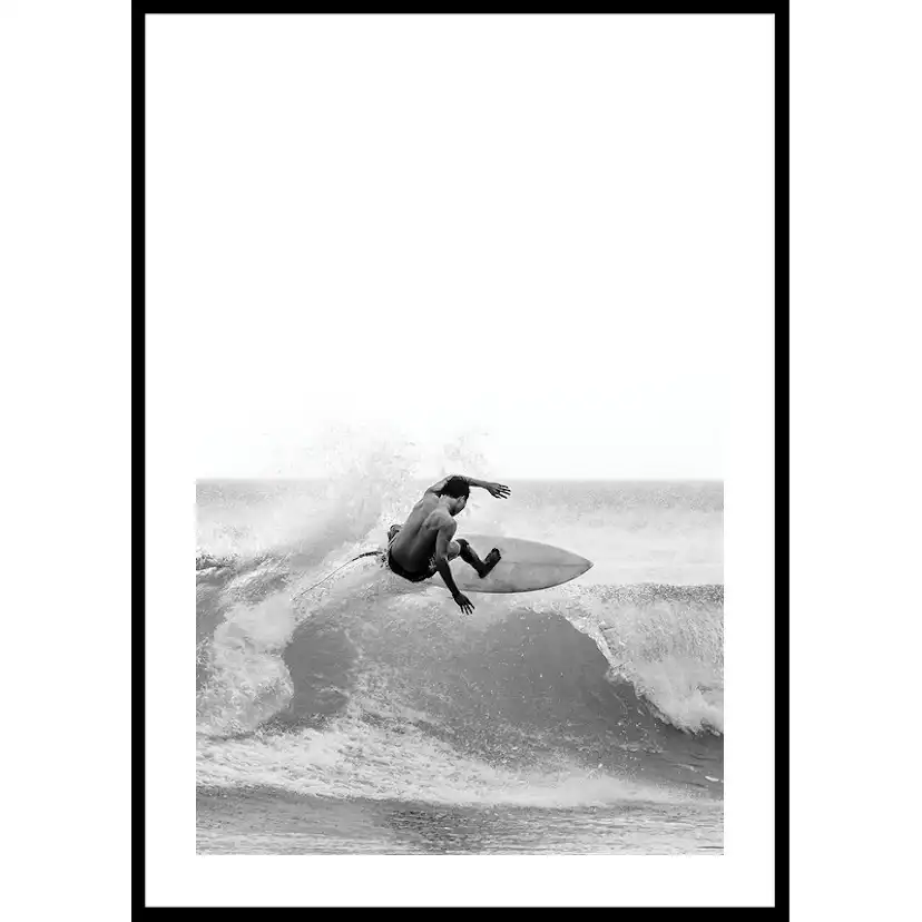 Surfer B&W 70x100 70x100 cm