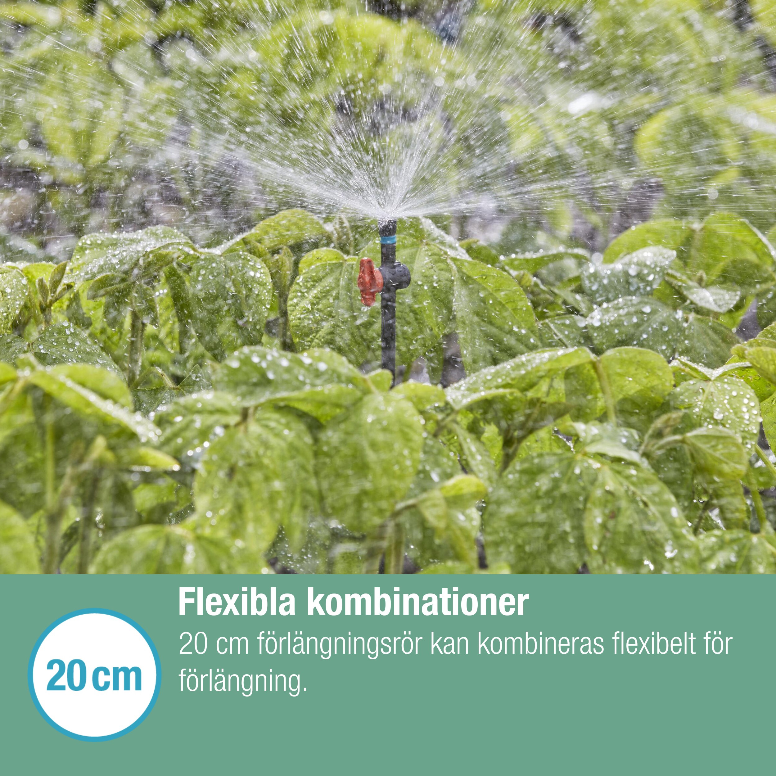 Förlängningsrör Gardena Micro-Drip för Sprutmunstycke 24 cm