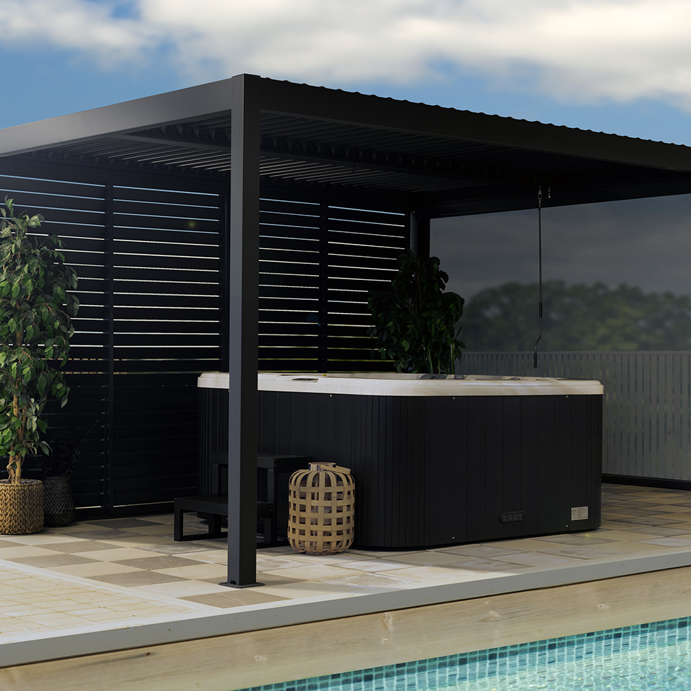 Pergola Jabo Tylösand 3x4 m Lamelltak