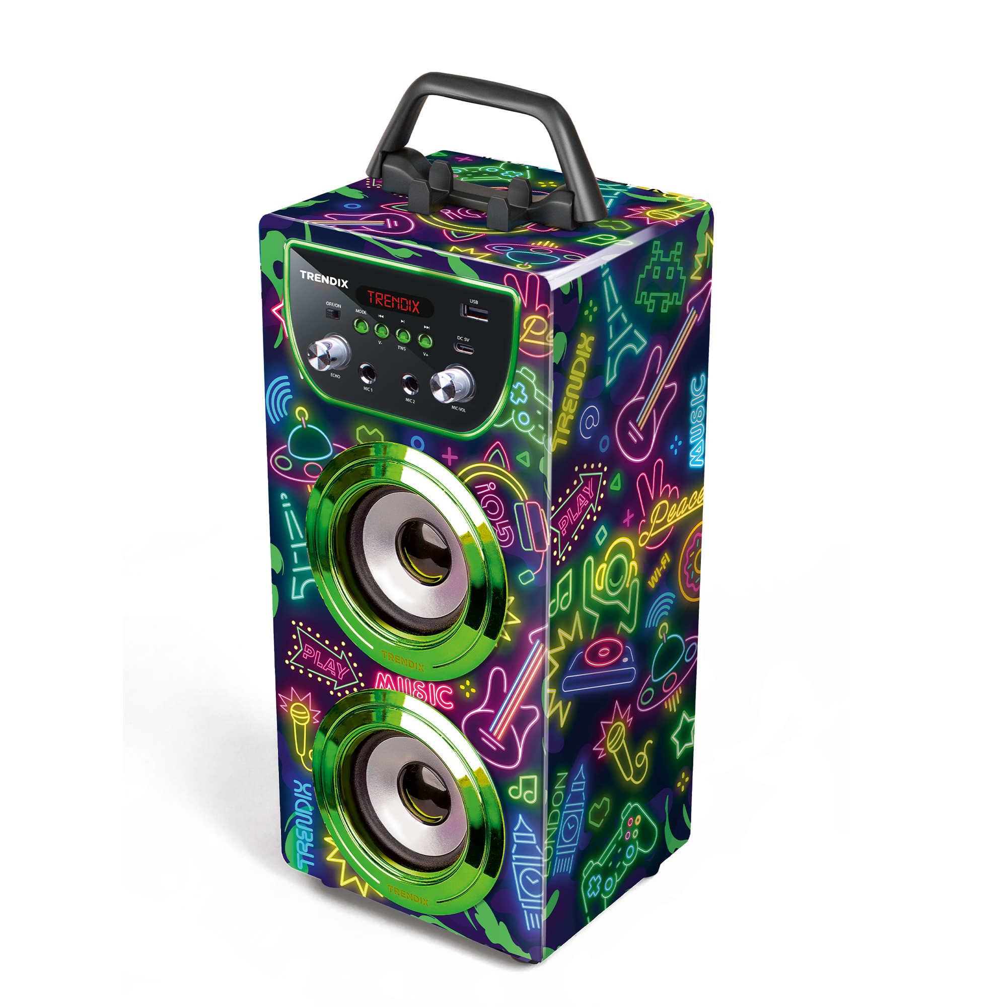Karaokemaskin Trendix Neon World