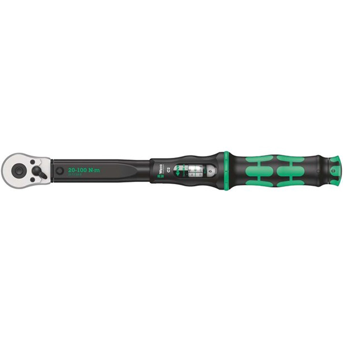 Momentnyckel Wera 1/2 tum Click- Torque C 2 20-100Nm