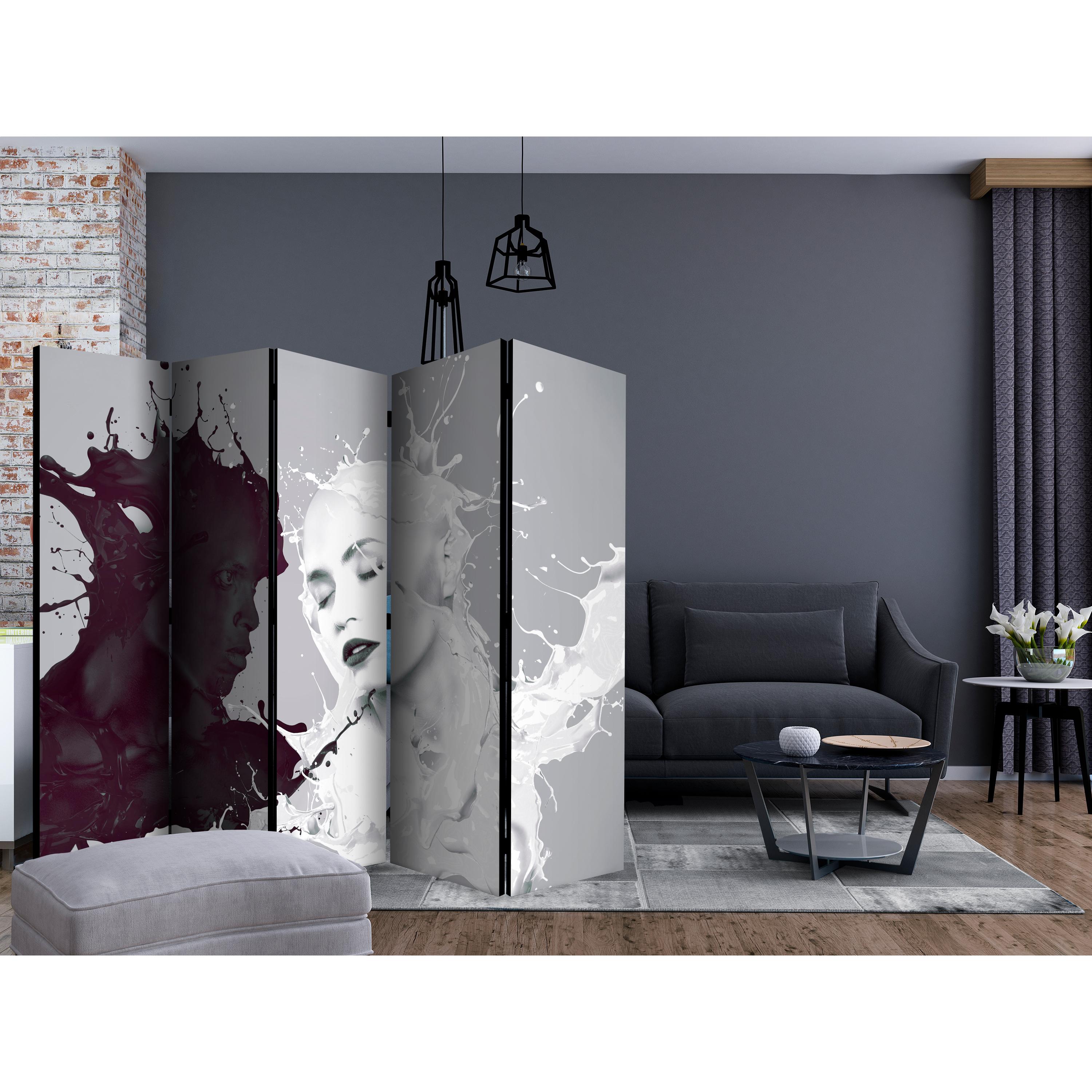 Rumsavdelare Arkiio Dissonance II Svart/Vit 225x172 cm