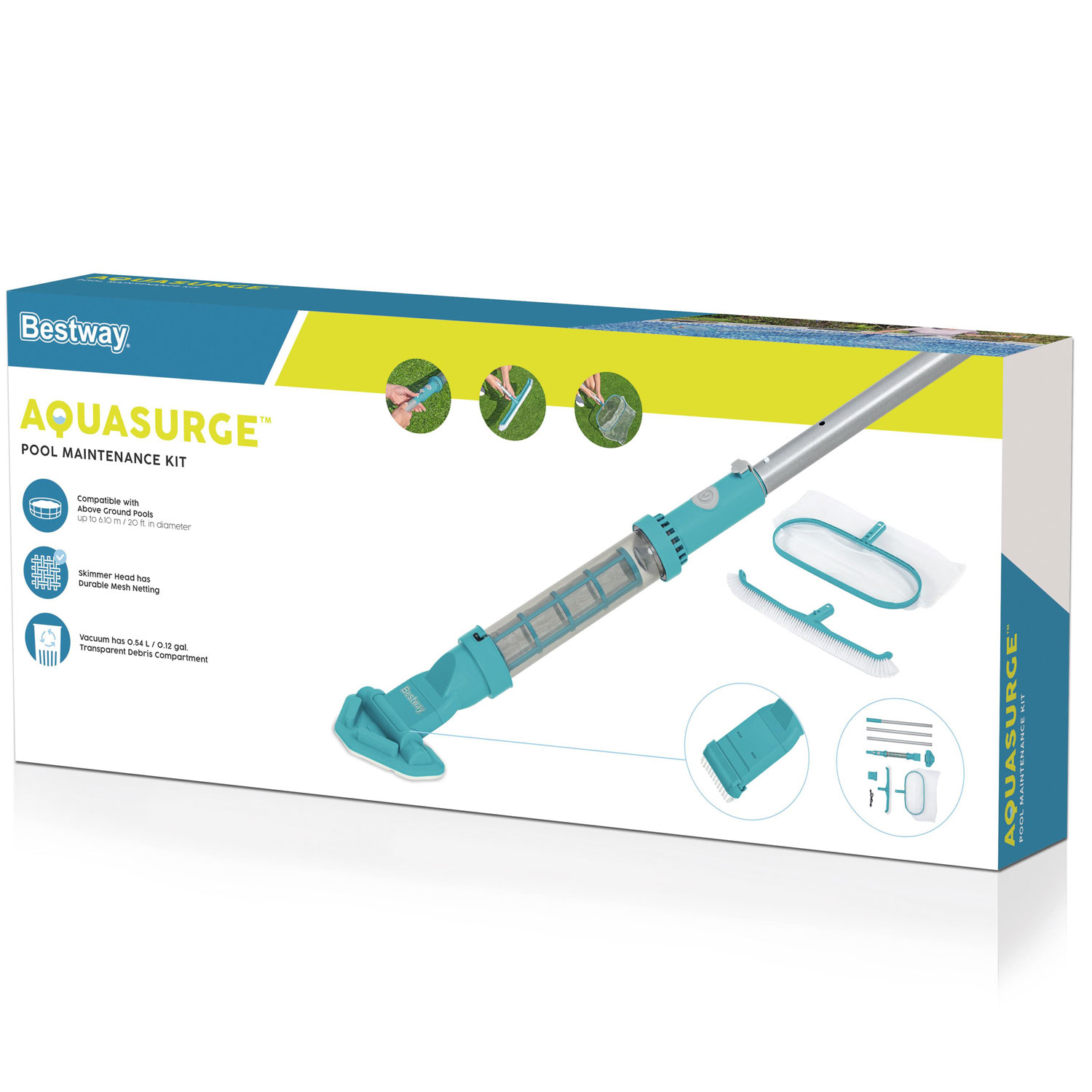 Rengörings-kit Bestway AquaSurge
