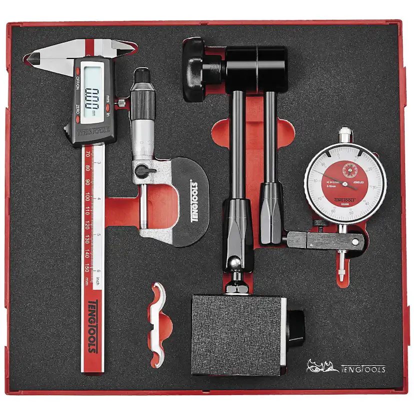 Mätsats 3 delar Teng Tools TEDIMM