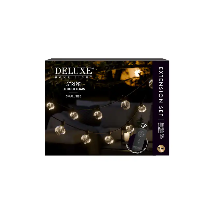 LED Ljusslinga DeluxeHomeart Stripe Extra Set Small 3 m