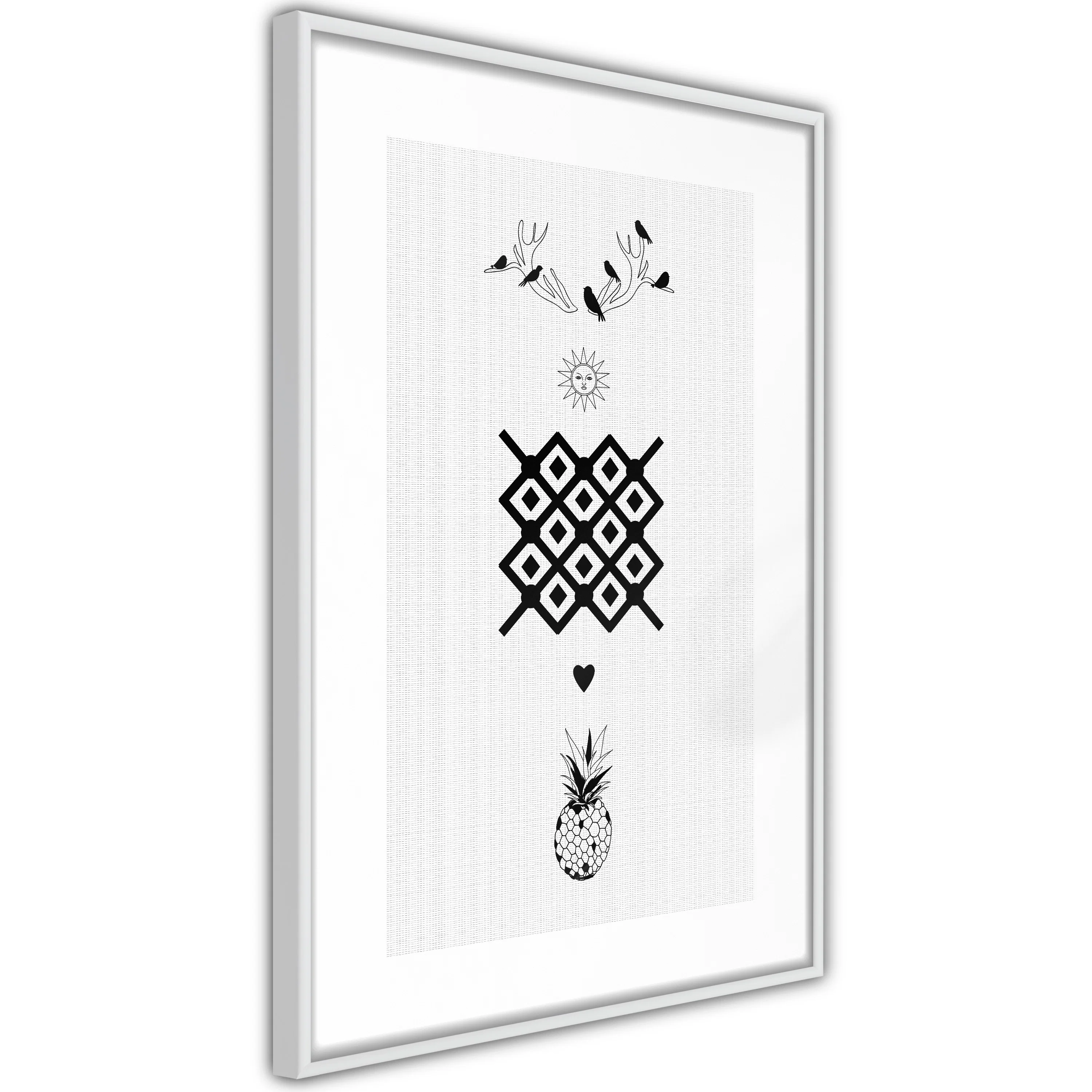 Poster Artgeist Affisch Happiness