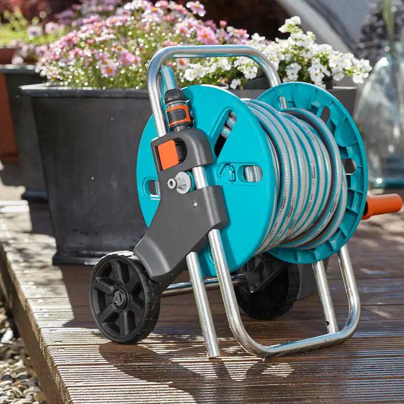 Slangvagn Gardena CleverRoll S med 20 m Classic Slang Omonterad