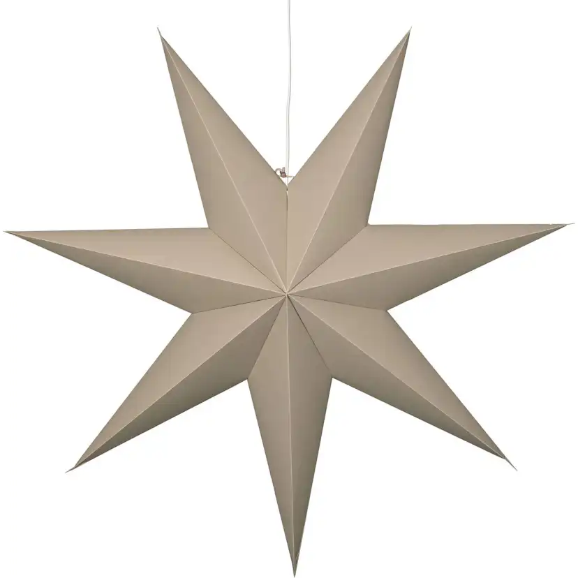 Adventsstjärna Star Trading Plain Papperstjärna 90 cm