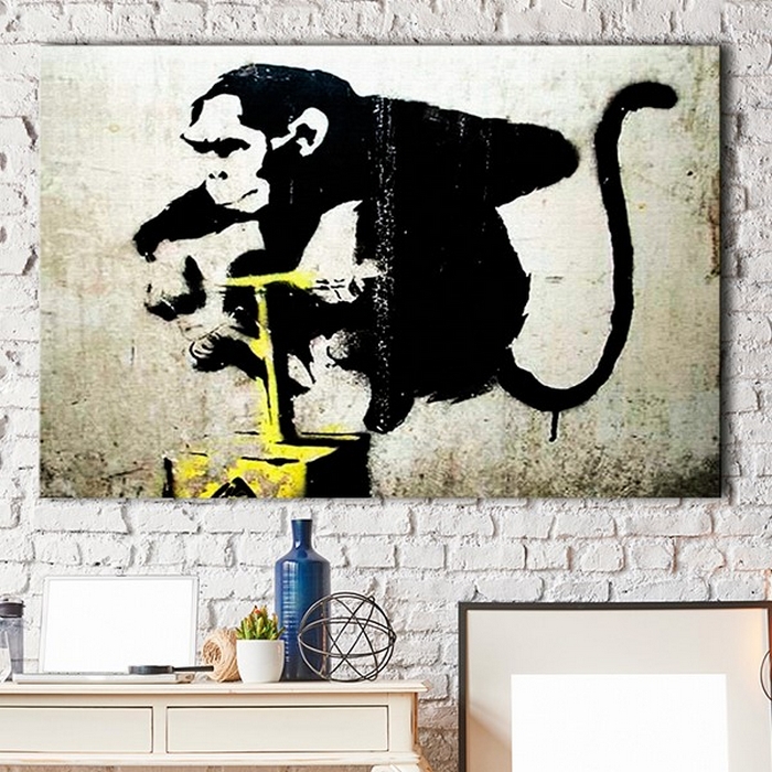 Tavla Arkiio Monkey Detonator By Banksy