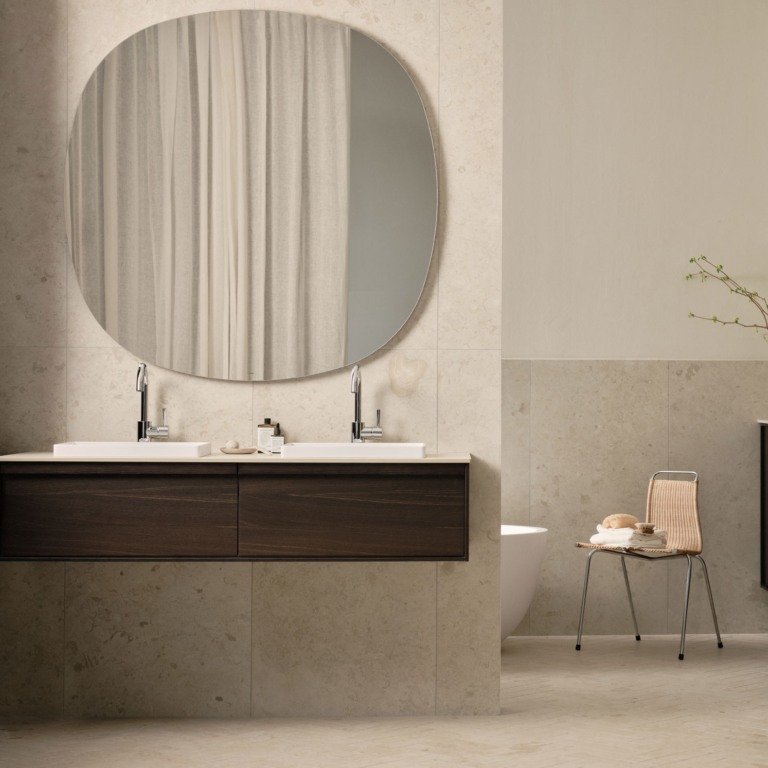 Klinker Bricmate J66 Norrvange Ivory Honed 60x60 cm