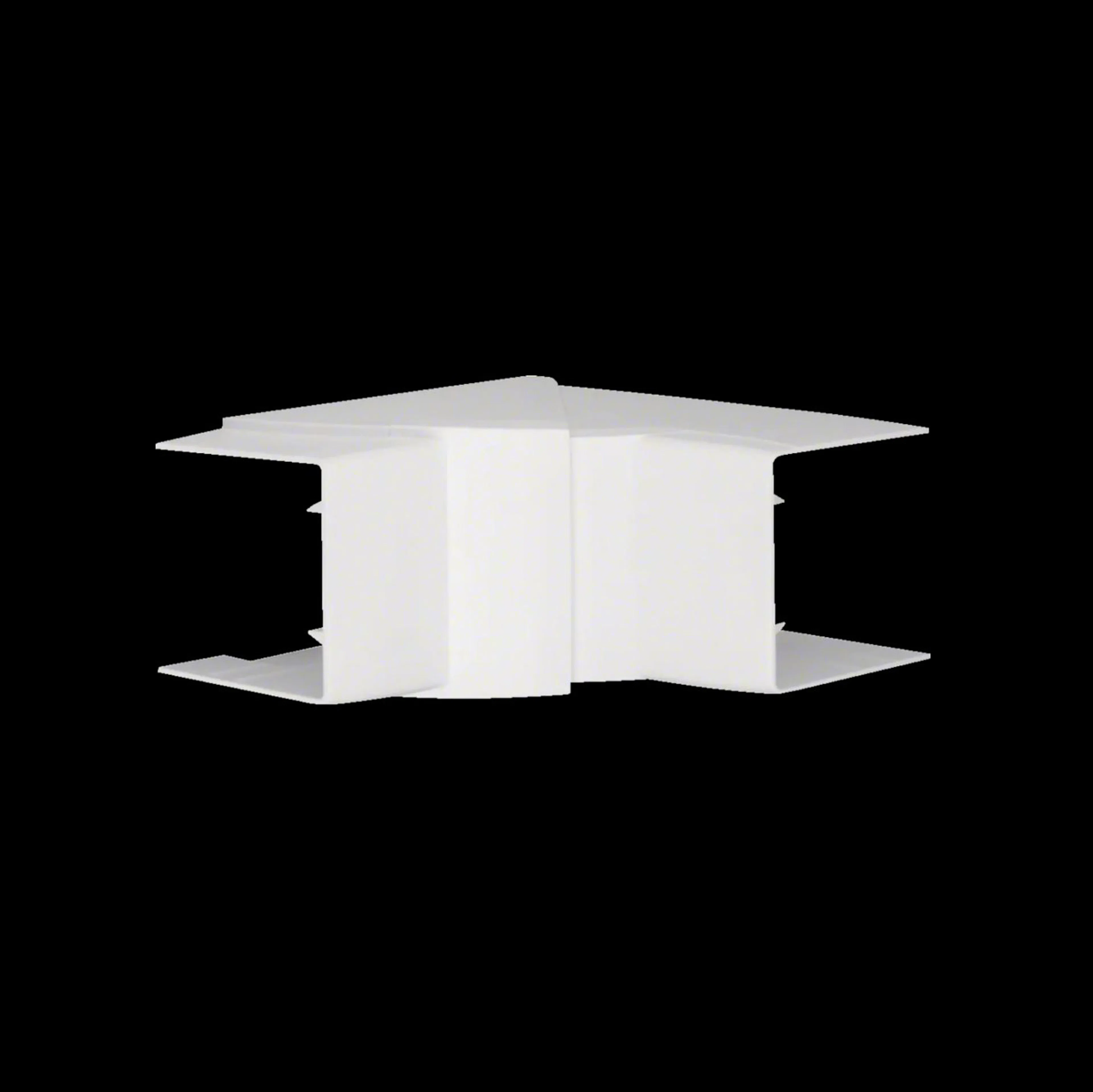 Innerhörn till Matarkanal Hager LF/LFH Flexibel 60 x 60 mm Halogenfri Vit RAL 9016