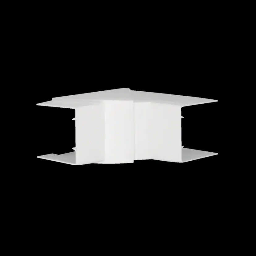 Innerhörn till Matarkanal Hager LF/LFH Flexibel 60 x 60 mm Halogenfri Vit RAL 9016