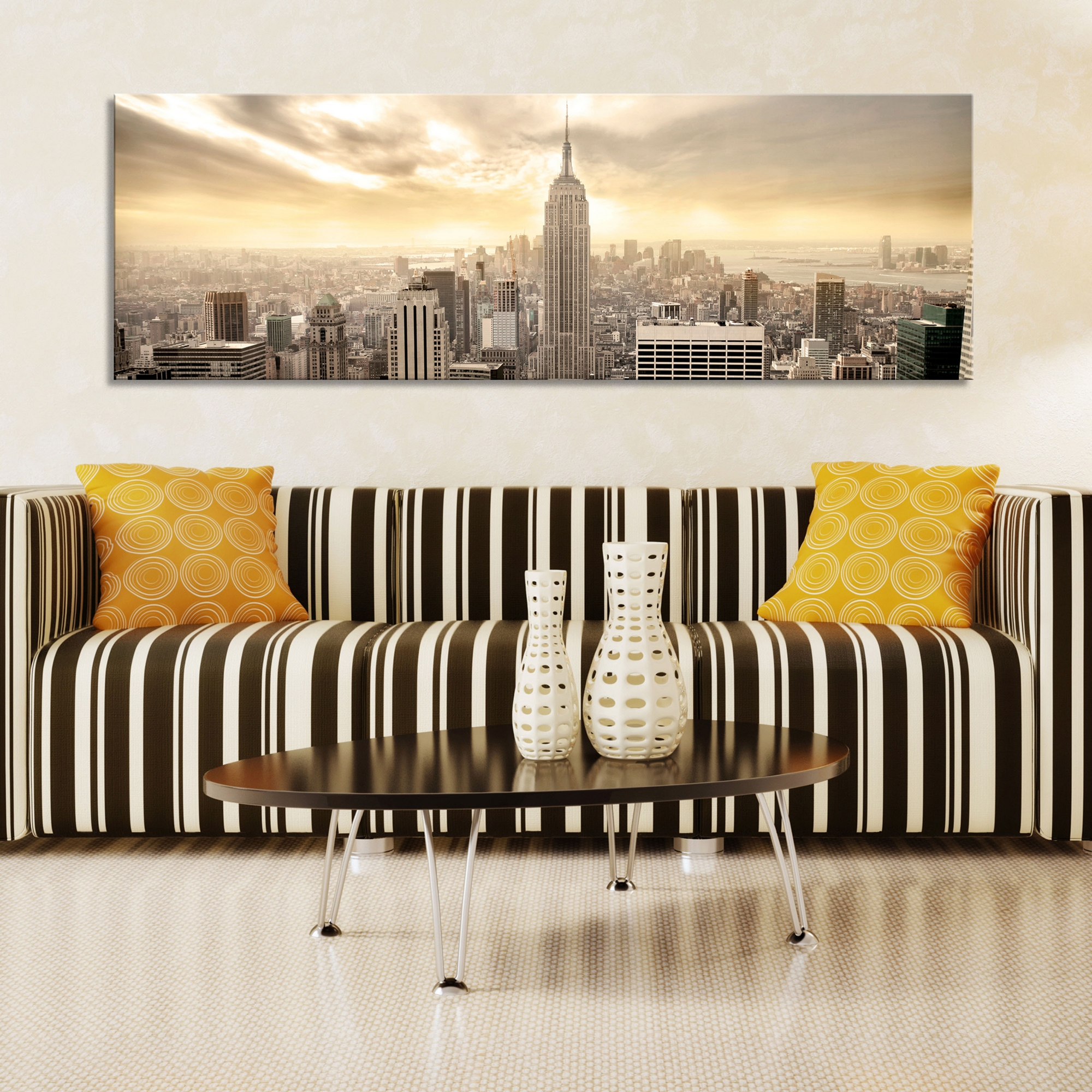Tavla Arkiio New York City Among The Clouds