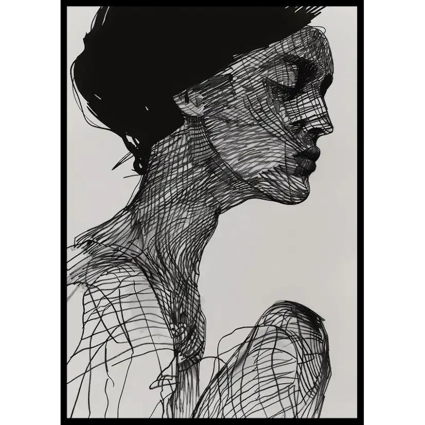 Poster Gallerix Femina Ink