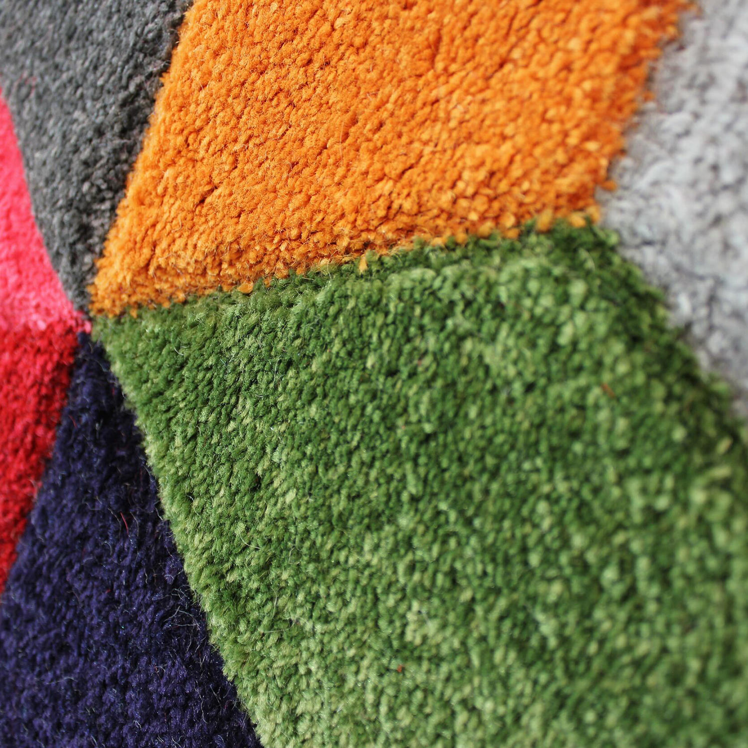 Friezematta Flair Rugs Dynamic Flerfärgad 80x150