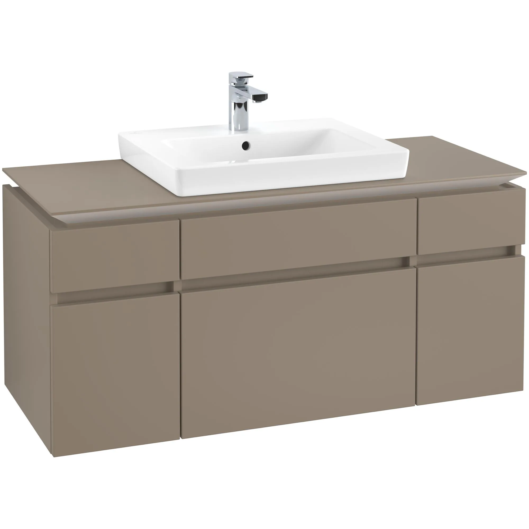 Tvättställsskåp Villeroy & Boch Legato med 5 Lådor för Tvättställ