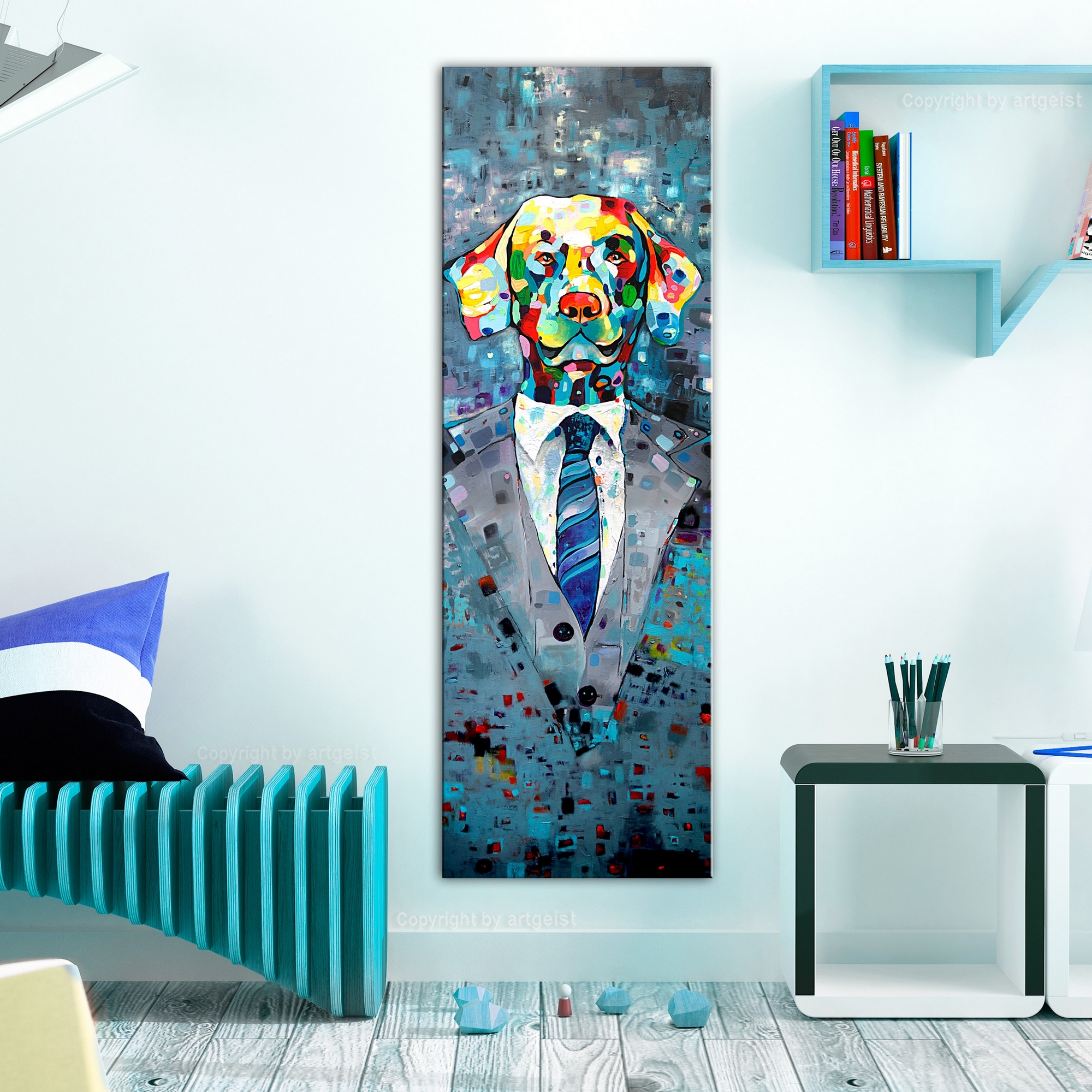 Tavla Arkiio Dog In A Suit