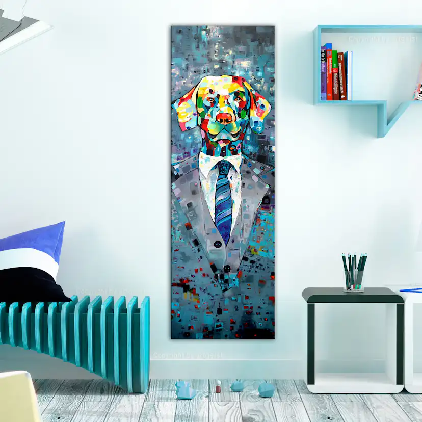 Tavla Arkiio Dog In A Suit