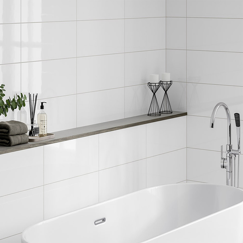 Kakel Tenfors Vit Blank 30x60 cm