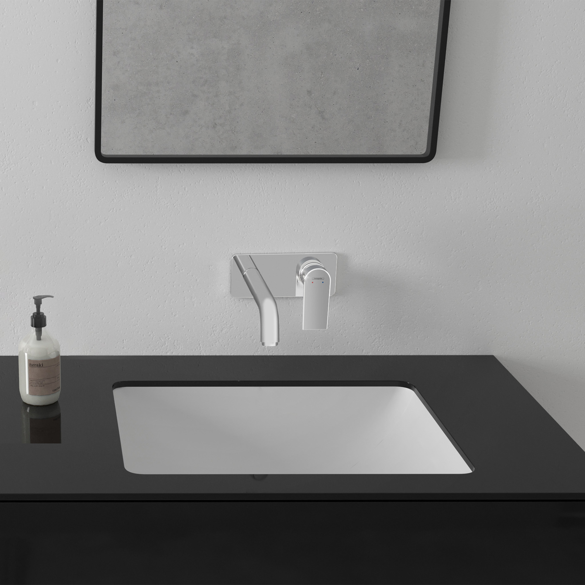 Tvättställsblandare Hansgrohe Vernis Shape för Inbyggnad