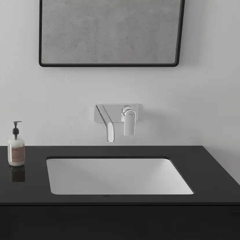 Tvättställsblandare Hansgrohe Vernis Shape för Inbyggnad Kro Krom