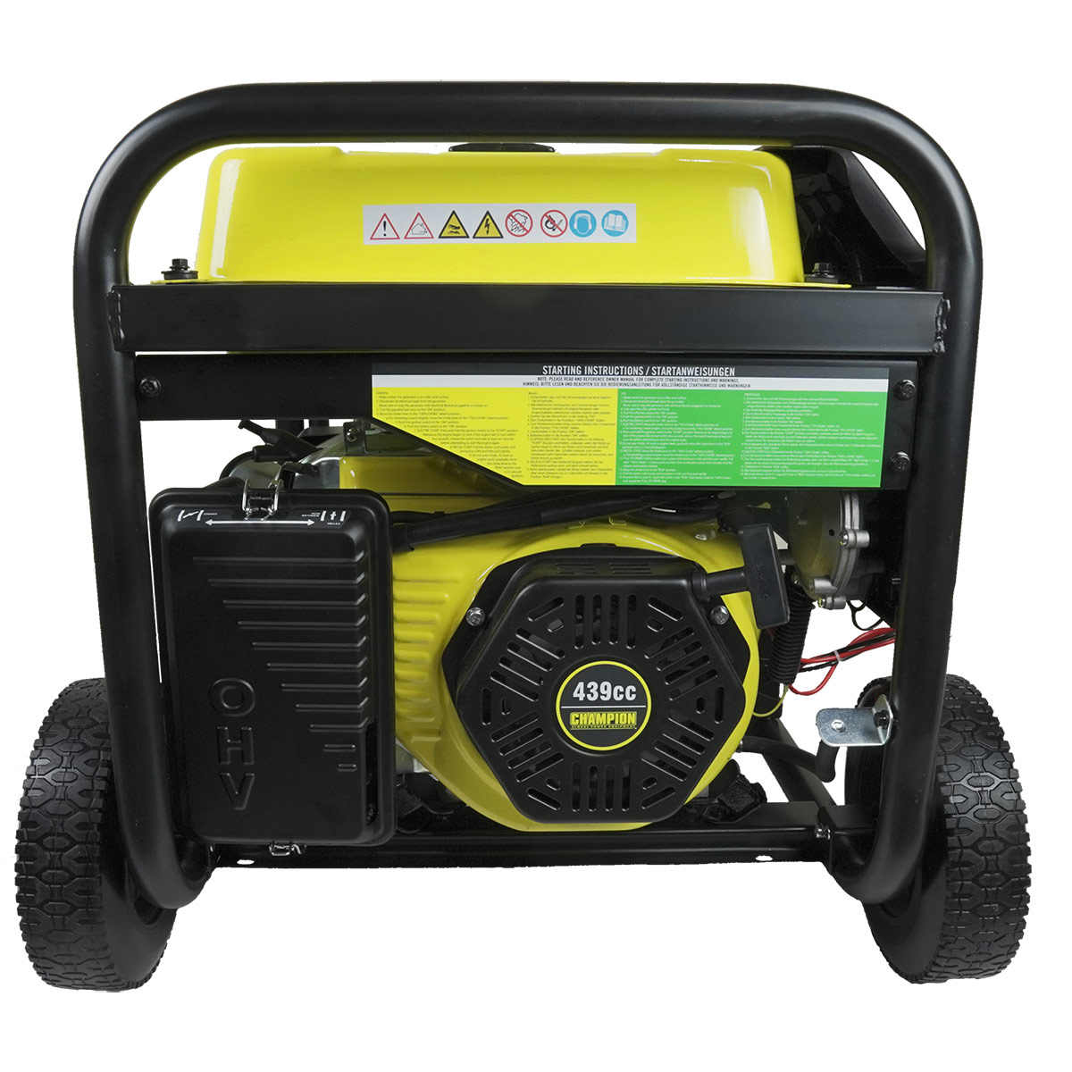 Elverk Champion Generators CPG7500E2 7kW 1-fas Dual Fuel