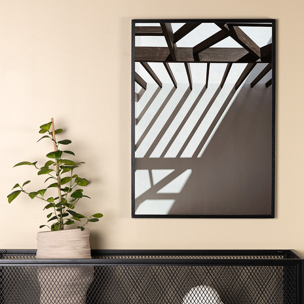 Poster - Roof - White - 70x100 70x100 cm