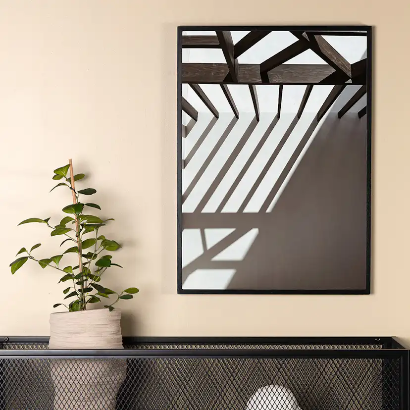 Poster - Roof - White - 70x100 70x100 cm
