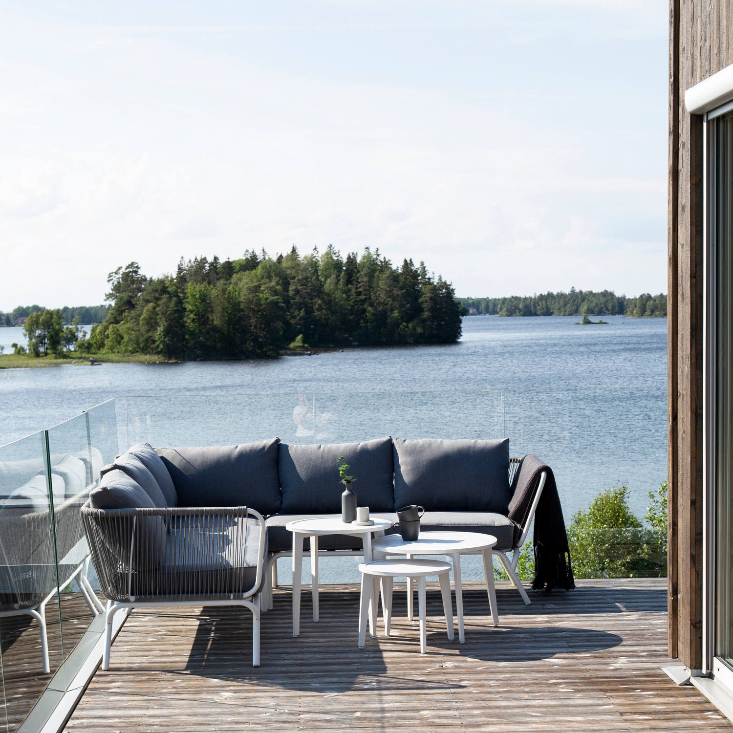 Hörnsoffa Venture Home Roxo Utomhus