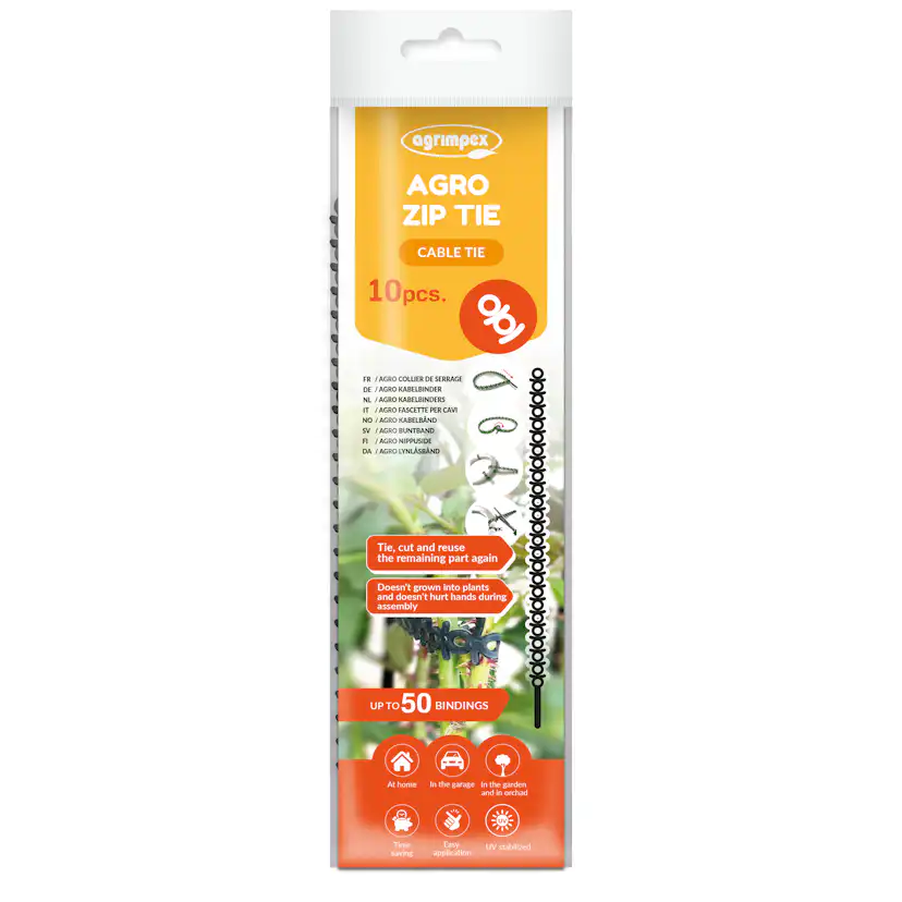 Buntband Jabo Agrimpex Svart 10-pack