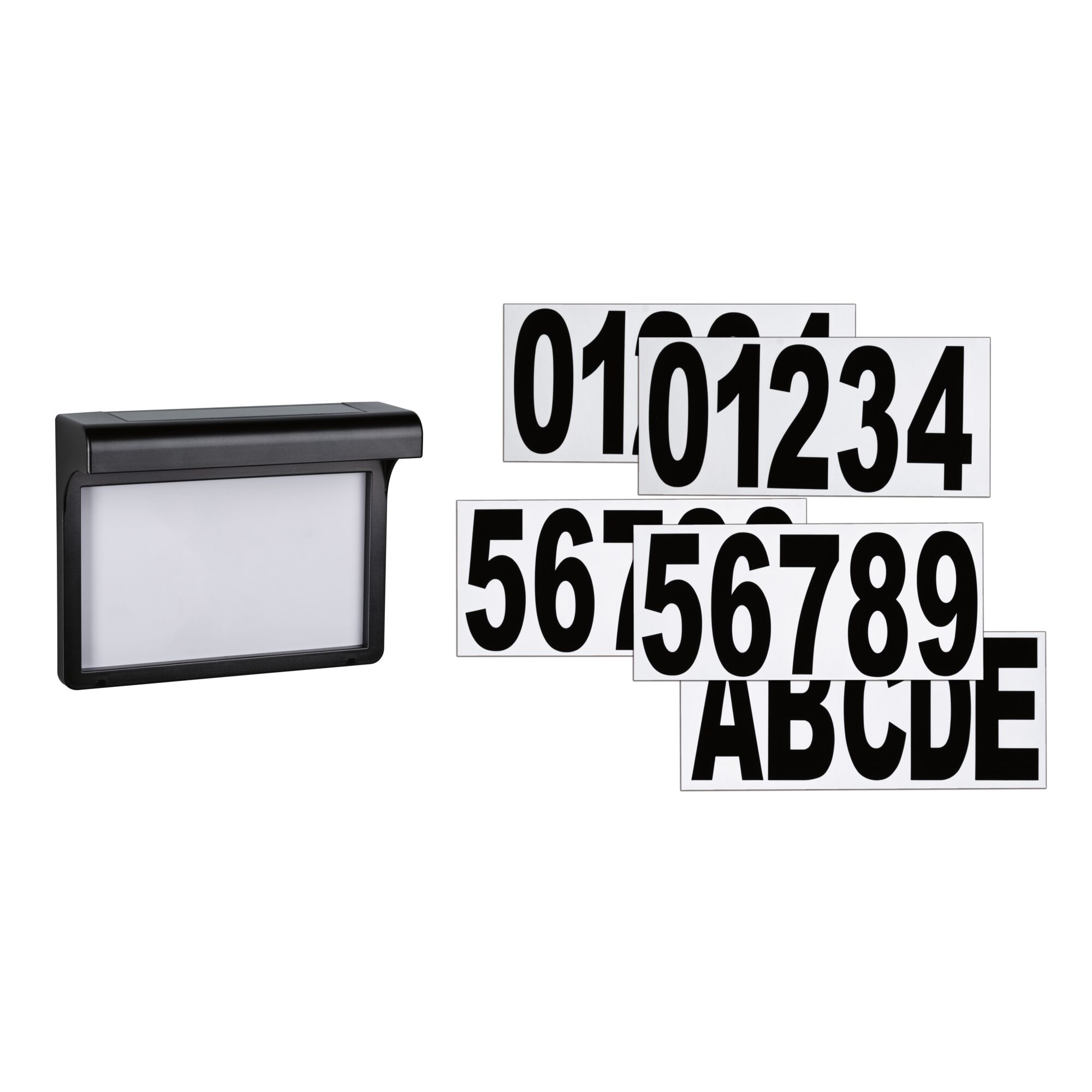 Fasadbelysning Solcell LED Paulmann DaytonII Lampa för husnummer IP44