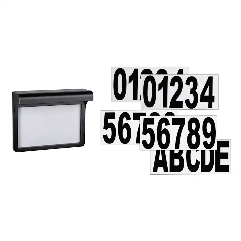 Fasadbelysning Solcell LED Paulmann DaytonII Lampa för husnummer IP44
