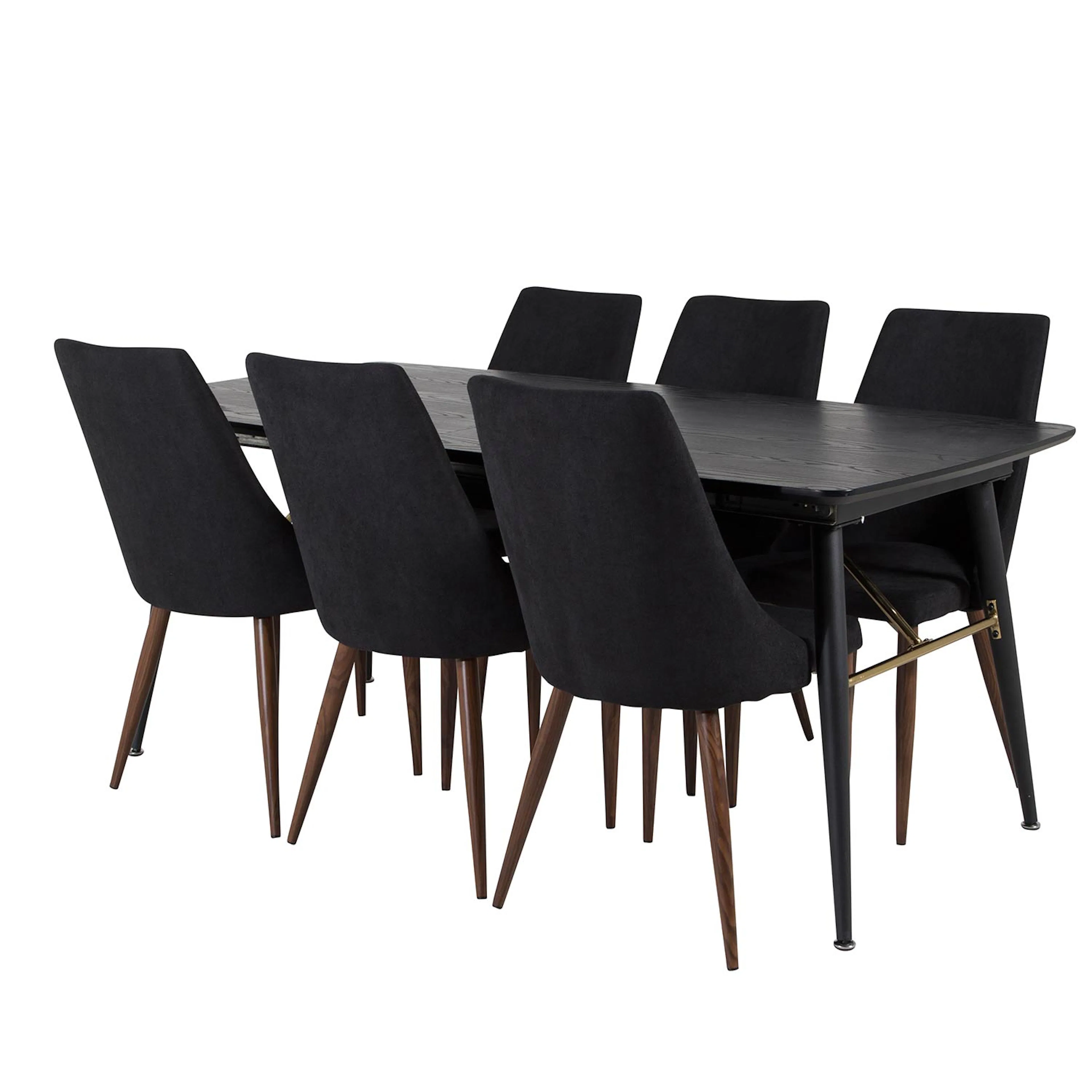 Matgrupp Venture Home Gold med 6 Leone Stolar