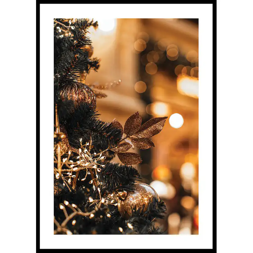 Christmas Gold Decorations 70x100 70x100 cm