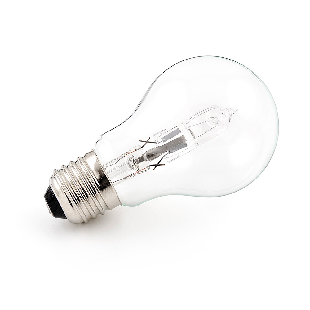 Globlampa 230V 18W halogen E27 18 w