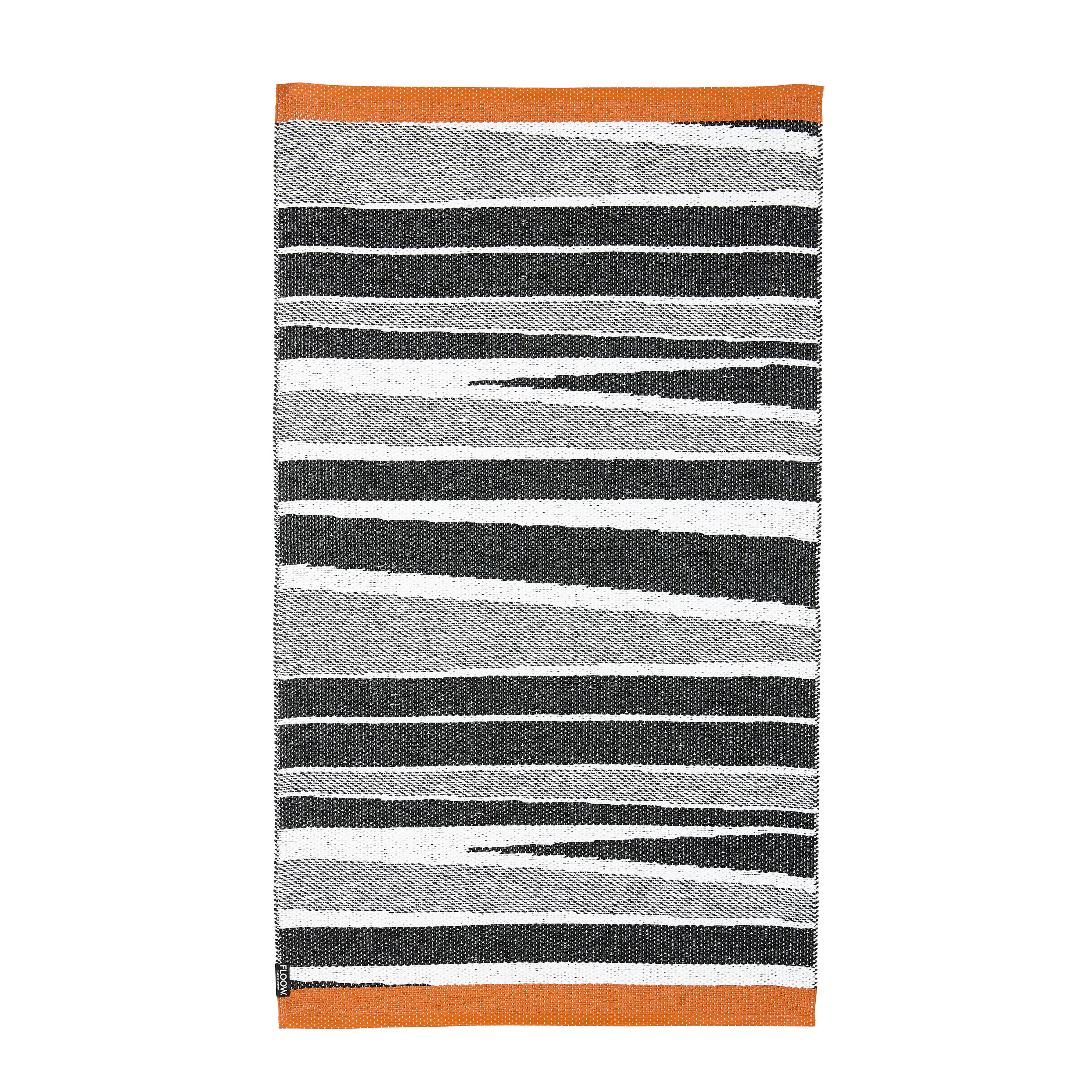 FLOOW B&W GRO Gro 80x210 Orange, 80x210 cm