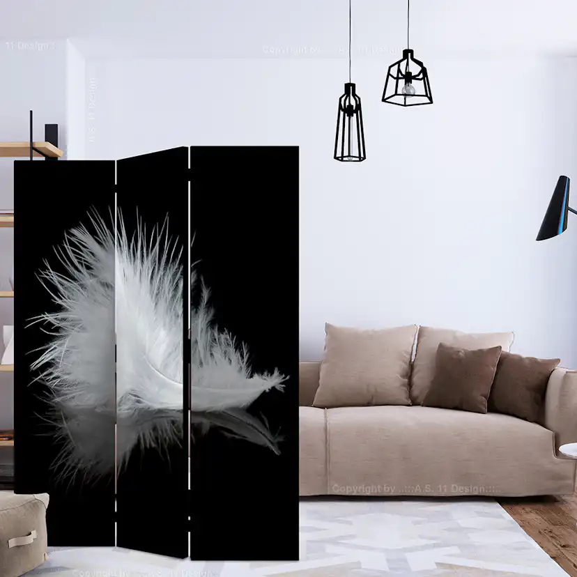 Rumsavdelare Arkiio White Feather 135x172 cm
