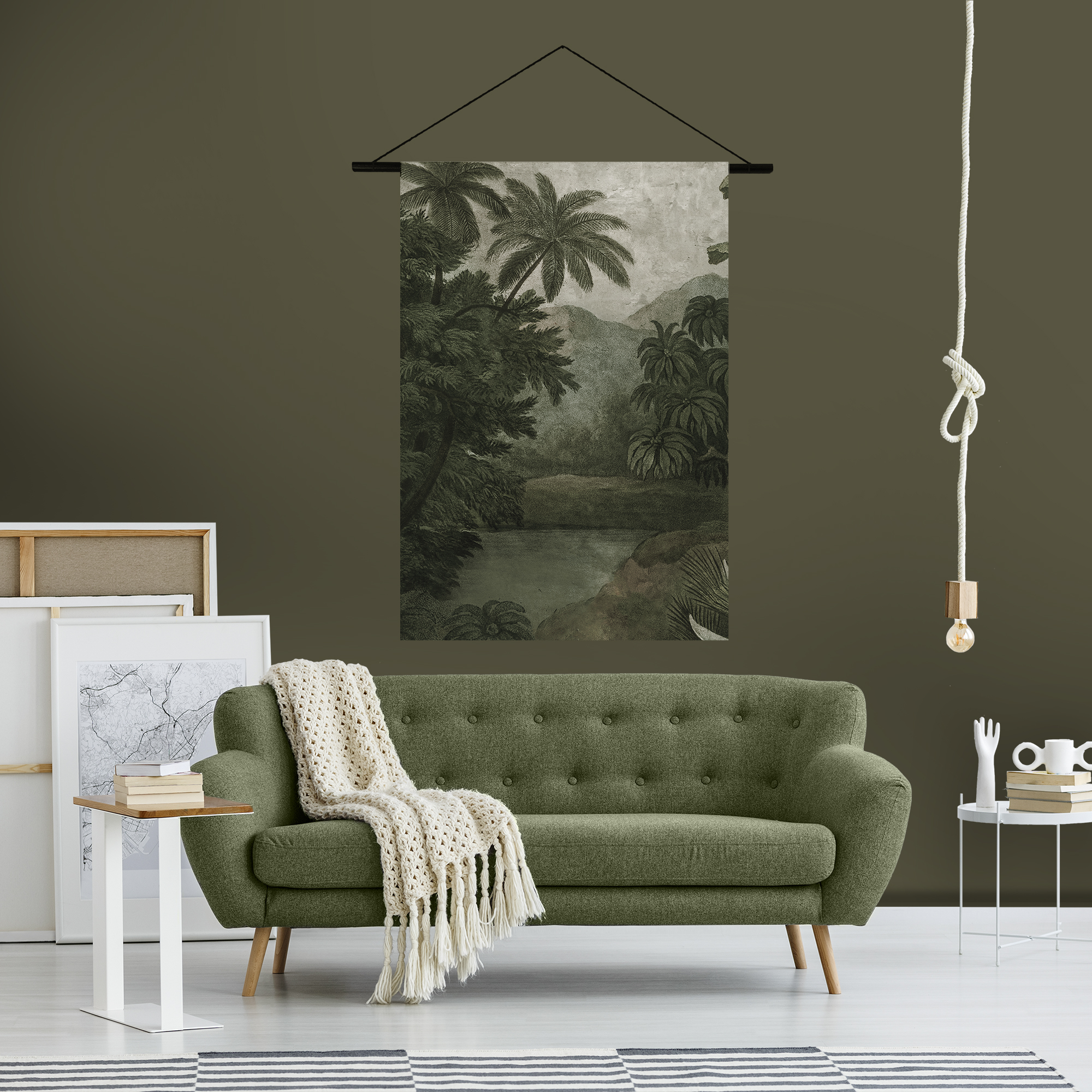 Väggdekor Art for the Home Art for the Home Gobeläng Jungle