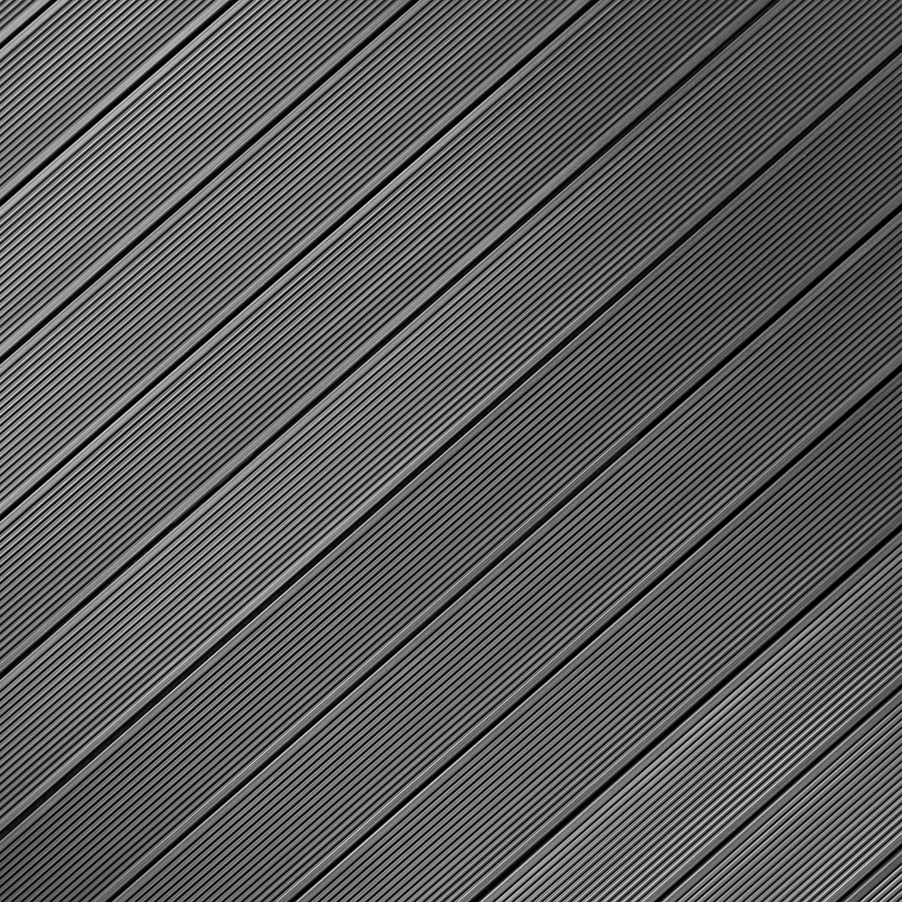 gop Woodlon Deco Utegolv Light Grey L:5400 B:138 H:22,5 Grå