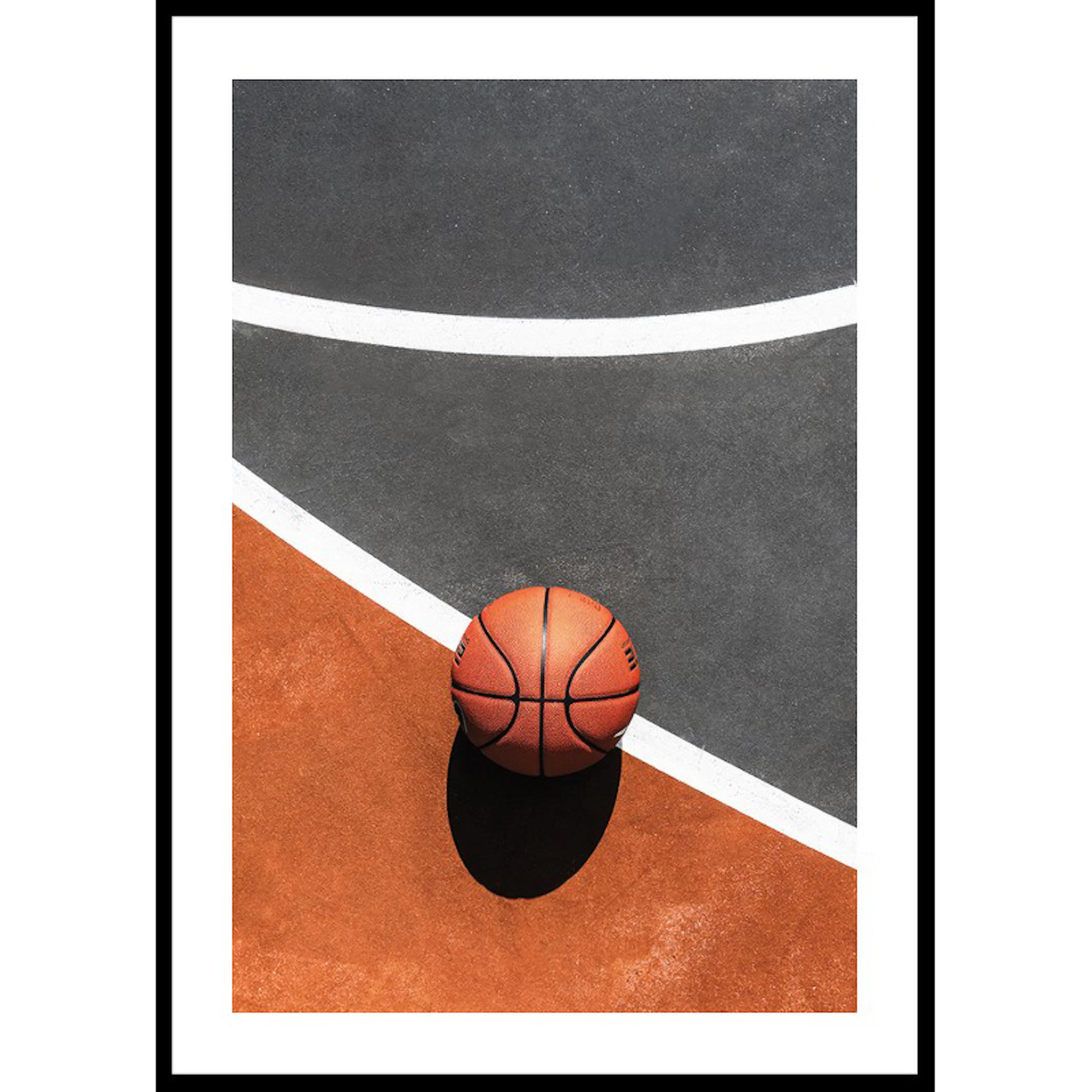 Basketball On Court 50x70 50x70 cm